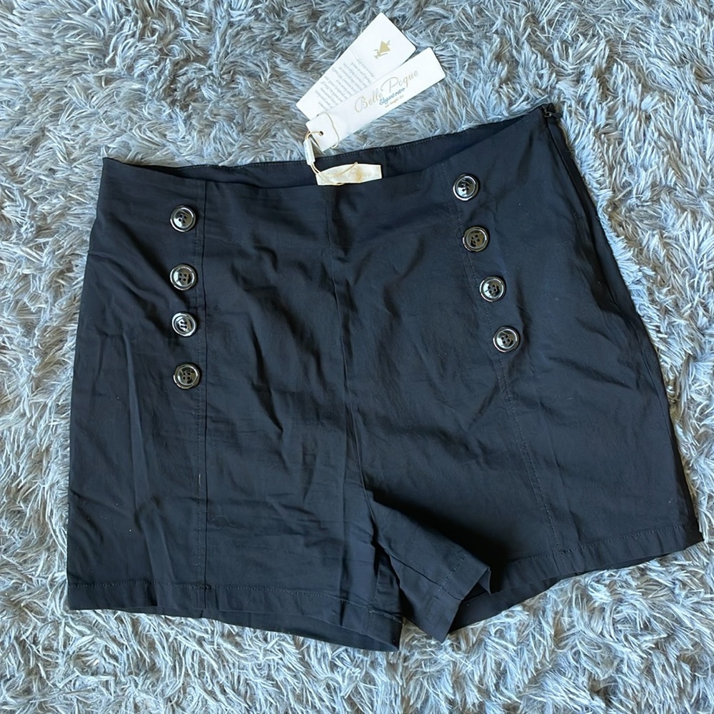 Belle Poque High Waist Sailor/Pin Up Shorts